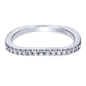 Gabriel 14 Karat Contemporary Wedding Band WB4113W44JJ