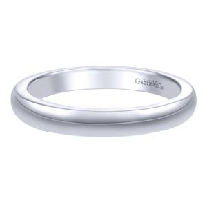 Gabriel 14 Karat Contemporary Wedding Band WB9755W4JJJ