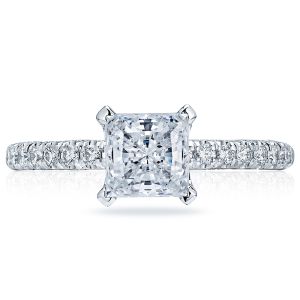 Tacori HT2545PR6 18 Karat Classic Crescent Engagement Ring