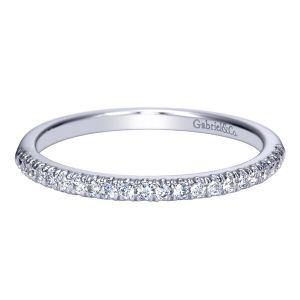 Gabriel 14 Karat Contemporary Wedding Band WB8720W44JJ