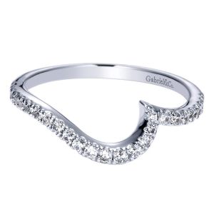 Gabriel 14 Karat Contemporary Wedding Band WB8510W44JJ