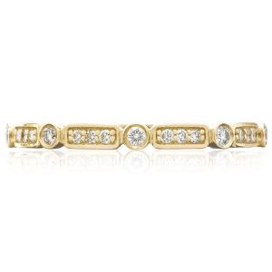 Tacori 202-2Y 18 Karat Sculpted Crescent Wedding Ring