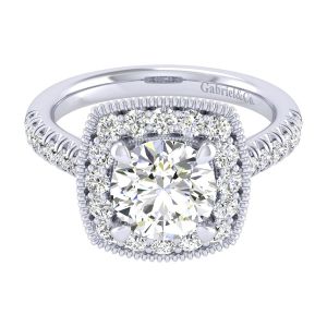 Gabriel 14 Karat Perfect Match Engagement Ring ER039C8ABW44JJ