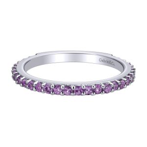 Gabriel Fashion 14 Karat Stackable Stackable Ladies' Ring LR4576W4JAM
