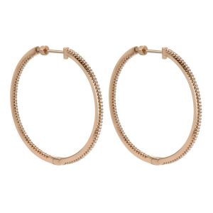 Gabriel Fashion 14 Karat Hoops Classic Earrings EG11281K45JJ