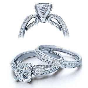ENG-0323 Verragio 14 Karat Classico Engagement Ring