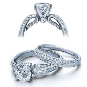 Verragio Platinum Classico Engagement Ring ENG-0323