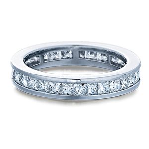 Verragio 18 Karat Eterna Wedding Band Eterna-0279PW