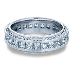 Verragio Platinum Eterna Wedding Band Eterna-4007 L