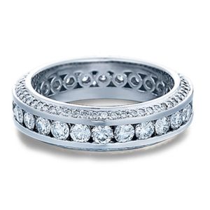 Verragio 18 Karat Eterna Wedding Band Eterna-4009 L