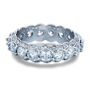 Verragio Platinum Eterna Wedding Band Eterna-4013 M