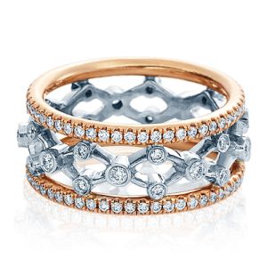 Verragio Eterna-4024 14 Karat Wedding Ring / Band