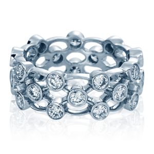 Verragio Eterna-4025L Platinum Wedding Ring / Band