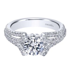 Gabriel 14 Karat Victorian Engagement Ring ER10789W44JJ