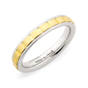274288 Christian Bauer Platinum & 18 Karat Wedding Ring / Band