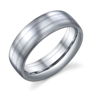 273971 Christian Bauer Platinum & 18 Karat Wedding Ring / Band