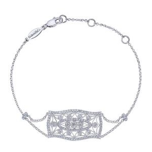Gabriel Fashion 14 Karat Victorian Chain Bracelet TB3342W45JJ