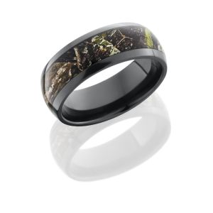 Lashbrook Z8D15/MOCOB POLISH Camo Wedding Ring or Band