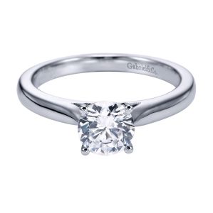 Gabriel Platinum Contemporary Engagement Ring ER6641PTJJJ