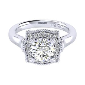 Gabriel 14 Karat Perfect Match Engagement Ring ER009C6AAW44JJ