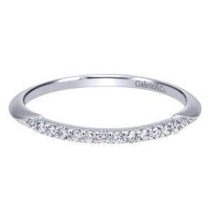 Gabriel 14 Karat Contemporary Wedding Band WB911790S2W44JJ