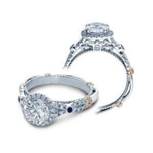 Verragio Parisian-CL-DL109R Platinum Engagement Ring