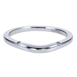 Gabriel 14 Karat Contemporary Wedding Band WB7791W4JJJ