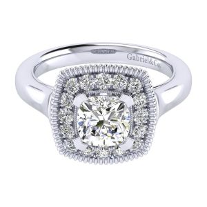 Gabriel 14 Karat Perfect Match Engagement Ring ER009C6AKW44JJ