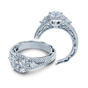 Verragio Venetian-5055R Platinum Engagement Ring