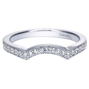 Gabriel 14 Karat Contemporary Wedding Band WB8005W44JJ