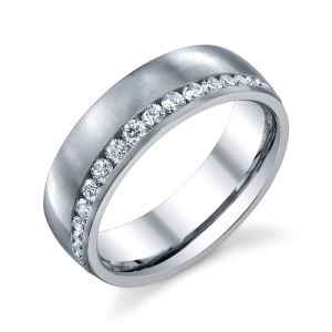 246820 Christian Bauer 14 Karat Diamond  Wedding Ring / Band