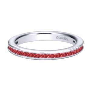 Gabriel Fashion 14 Karat Stackable Stackable Ladies' Ring LR4574W4JRA