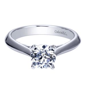 Gabriel 14 Karat Contemporary Engagement Ring ER8296W4JJJ