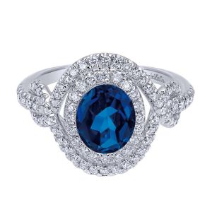 Gabriel Fashion 14 Karat Lusso Color Ladies' Ring LR50292W44SA