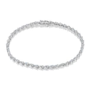 Tacori Pear Diamond 18K Tennis Bracelet FB6737