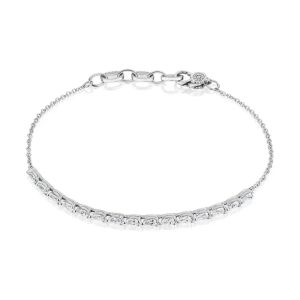 Tacori Pear Diamond Bracelet 18K Fine Jewelry FB6757
