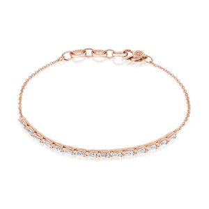 Tacori Pear Diamond Bracelet 18K Fine Jewelry FB6757PK