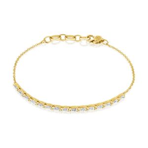Tacori Pear Diamond Bracelet 18K Fine Jewelry FB6757Y