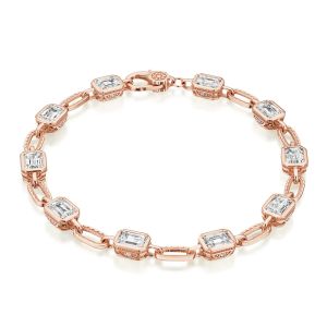 Tacori Allure Diamond Bracelet 18K Fine Jewelry FB825EC55X4LDPK