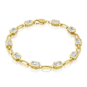 Tacori Allure Diamond Bracelet 18K Fine Jewelry FB825EC55X4LDY