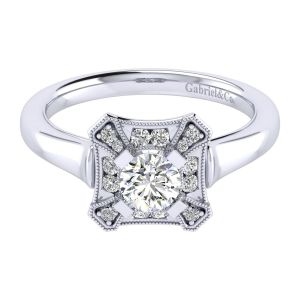 Gabriel 14 Karat Perfect Match Engagement Ring ER009A2AEW44JJ