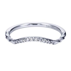 Gabriel 14 Karat Contemporary Wedding Band WB6963W44JJ