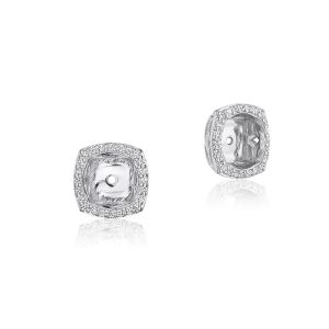 Tacori Bloom Diamond Earring Jackets FE806CU7PLT Platinum 