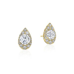 Tacori Pear Bloom Diamond Earrings 18k FE811RDPS5Y