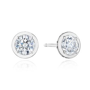 Tacori Allure Round Diamond Stud Earring FE823RD6LD