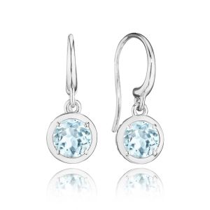 Tacori Allure Sky Blue Topaz French Wire Earring FE824RD5BT