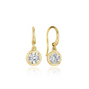 Tacori Allure Round Diamond French Wire Earring FE824RD5LDY