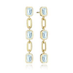 Tacori Allure Sky Blue Topaz Drop Earring FE825EC55X4BTY