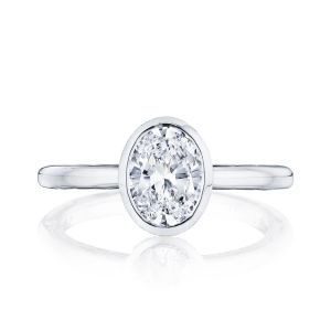300-2OV8X6 Platinum Tacori Starlit Engagement Ring