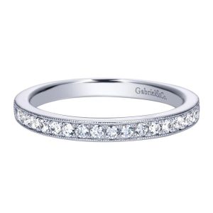 Gabriel 14 Karat Victorian Wedding Band WB8610W44JJ